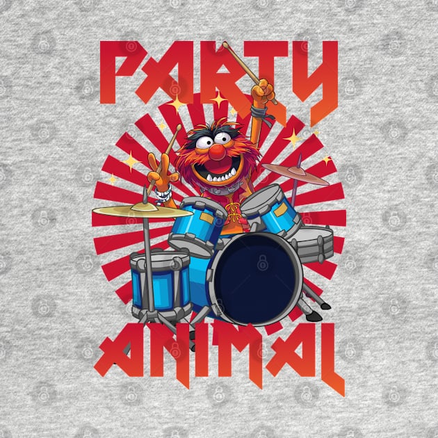 Party The Muppets Show - Drummer by Polos